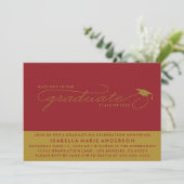 HATTEN BIS ZUM GRADUAT | EINLADUNG VON ABSCHLÜSSEN (Stehend Vorderseite)