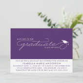 HATTEN BIS ZUM GRADUAT | EINLADUNG VON ABSCHLÜSSEN (Stehend Vorderseite)