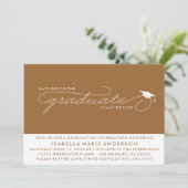 HATTEN BIS ZUM GRADUAT | EINLADUNG VON ABSCHLÜSSEN (Stehend Vorderseite)