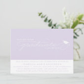 HATTEN BIS ZUM GRADUAT | EINLADUNG VON ABSCHLÜSSEN (Stehend Vorderseite)