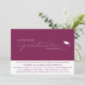 HATTEN BIS ZUM GRADUAT | EINLADUNG VON ABSCHLÜSSEN (Stehend Vorderseite)