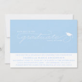 HATTEN BIS ZUM GRADUAT | EINLADUNG VON ABSCHLÜSSEN (Vorderseite)