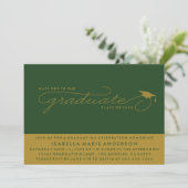 HATTEN BIS ZUM GRADUAT | EINLADUNG VON ABSCHLÜSSEN (Stehend Vorderseite)