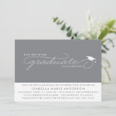 HATTEN BIS ZUM GRADUAT | EINLADUNG VON ABSCHLÜSSEN (Stehend Vorderseite)