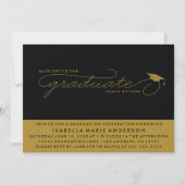 HATTEN BIS ZUM GRADUAT | EINLADUNG VON ABSCHLÜSSEN (Vorderseite)