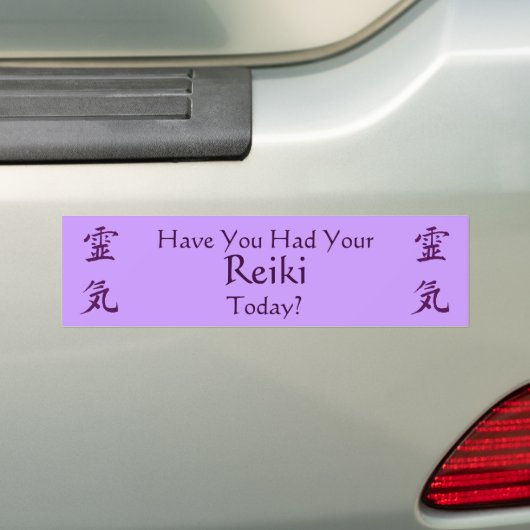 Hatten Sie ein Reiki-Symbol Autoaufkleber (Auf Auto)