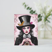 Hatter Fotograf Postkarte (Stehend Vorderseite)