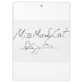 Hatter Green Klemmbrett (Rückseite)