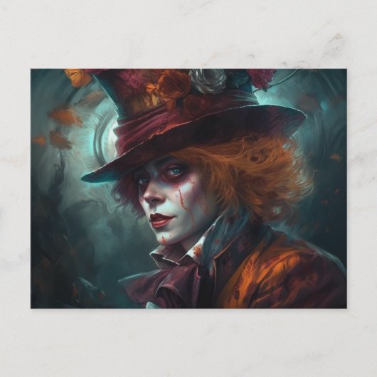 Hatter Postcard Postkarte (Vorderseite)