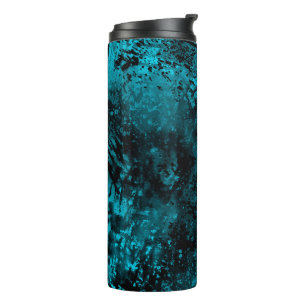 Hatter- und Paint-Spritzer-Effekt Thermosbecher