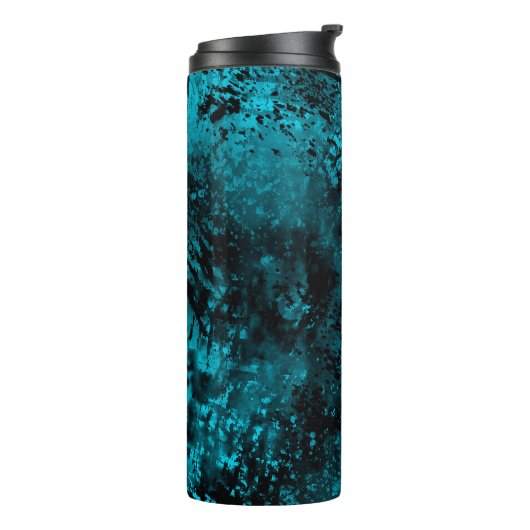 Hatter- und Paint-Spritzer-Effekt Thermosbecher (Nach links gedreht)