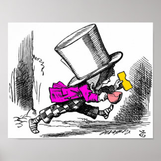 Hatter verließ das Gericht Poster