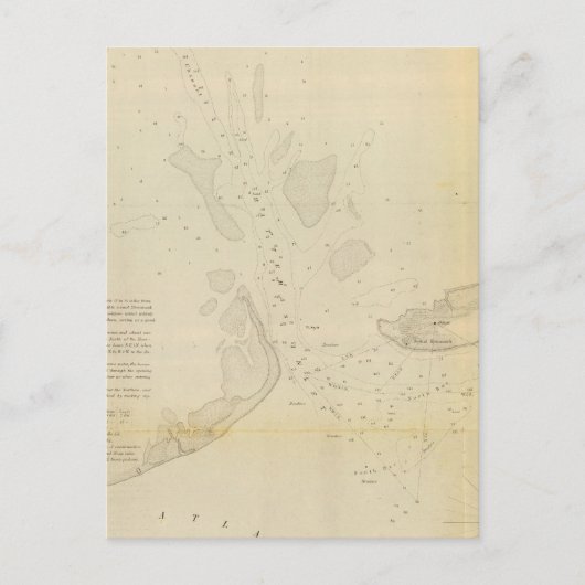 Hatteras Inlet, NC Postkarte (Vorderseite)