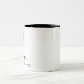 Hatteras Leuchtturm-Tasse Zweifarbige Tasse (Mittel)
