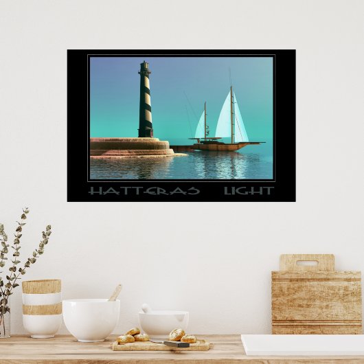 HATTERAS LIGHT POSTER (Küche)