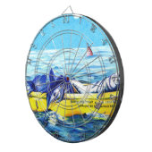 Hatteras Rettungsfloß-Dartscheibe Dartscheibe (Vorderseite rechts)