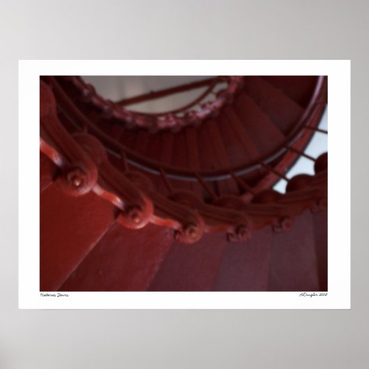 Hatteras Stairs Poster (Vorne)