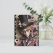 Hatters verschmelzen gemischte Medienkollektion Postkarte (Stehend Vorderseite)