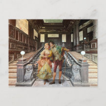 Hattet ab! Feiertagspostkarte