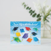 Hattet bis zum Abitur! Ankündigungspostkarte (Stehend Vorderseite)