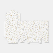 Hattie Confetti Watercolor Dots Gefälligkeitsbox Geschenkschachtel (Ungefaltet)