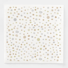 Hattie Confetti Watercolor Dots Paper Napkin Serviette