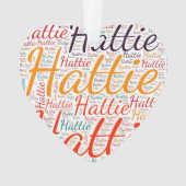 Hattie Ornament (Vorderseite)