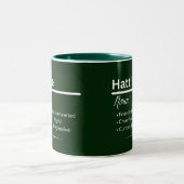 Hattie Personalisierter Name Kaffeetasse (Mittel)