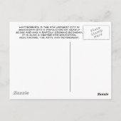 Hattiesburg, Frau Postcard Postkarte (Rückseite)