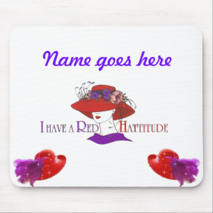 HATTITUDE MAUSUNTERLAGE MOUSEPAD