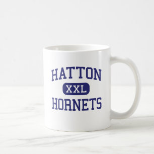 Hatton - Hornissen - hoch - Stadtnebenfluß Alabama Kaffeetasse