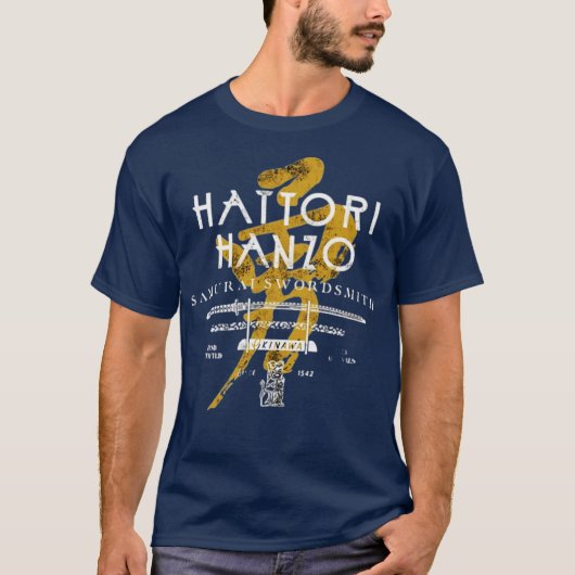 Hattori Hanzo Samurai Swordsmith T-Shirt (Vorderseite)