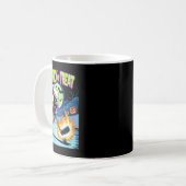 Hattrick oder Streich Funny Eishockey-Geist Hallow Kaffeetasse (Vorderseite Links)