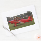 Hatz Biplane Rechteckiger Aufkleber (Umschlag)
