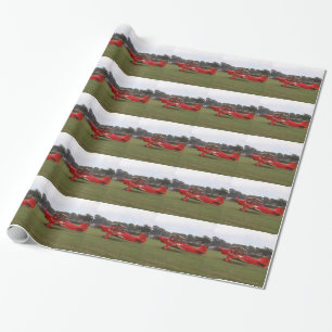Hatz Doppeldecker Geschenkpapier