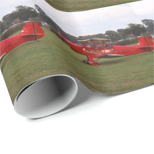 Hatz Doppeldecker Geschenkpapier (Rolleneckpunkt)