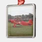 Hatz Doppeldecker Silbernes Ornament (Links)