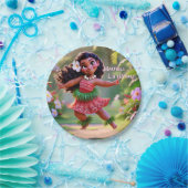 Hauʻoli Hula Prinzessin Pappteller (Party)