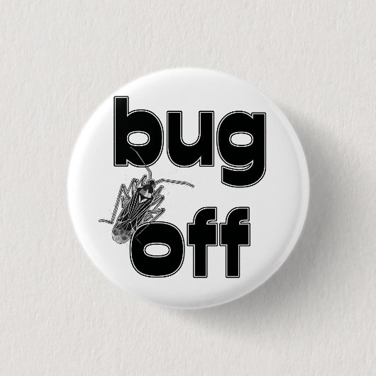 Hau ab button (Vorderseite)