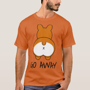 Hau Ab Corgi-Hintern T-Shirt