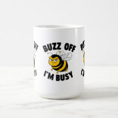Hau Ab, Ich Bin Beschäftigt Kaffeetasse (Mittel)