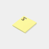 Hau Ab, Ich Bin Beschäftigt Post-it Klebezettel (angewinkelt)