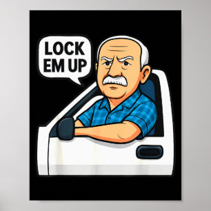 Hau Ab Mann Sperr Sie Ein Lustig Für Männer Frauen Poster