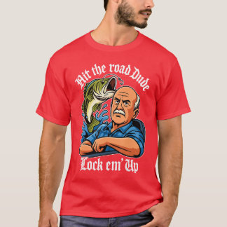 Hau Ab Mann Sperr Sie Ein Lustig für Männer Frauen T-Shirt