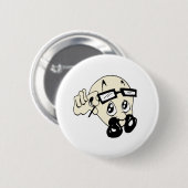 Hauben-Knopf Button (Vorne & Hinten)