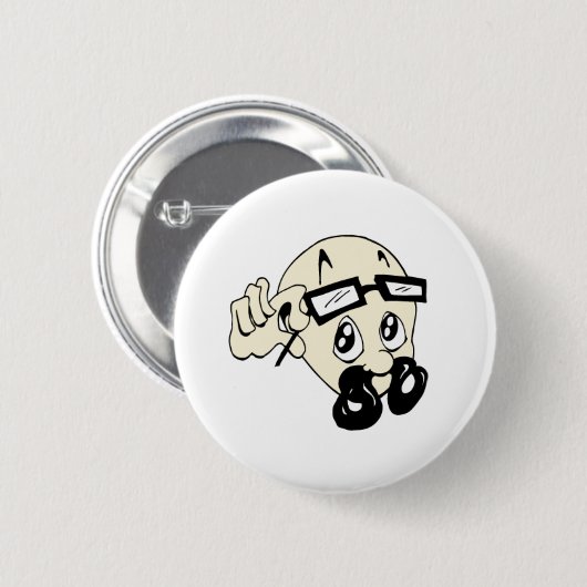 Hauben-Knopf Button (Vorne & Hinten)