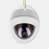 Hauben-Überwachungskamera Keramikornament (Rechts)