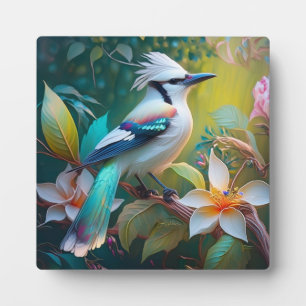 Haubenenten-Schwingenjay Fotoplatte