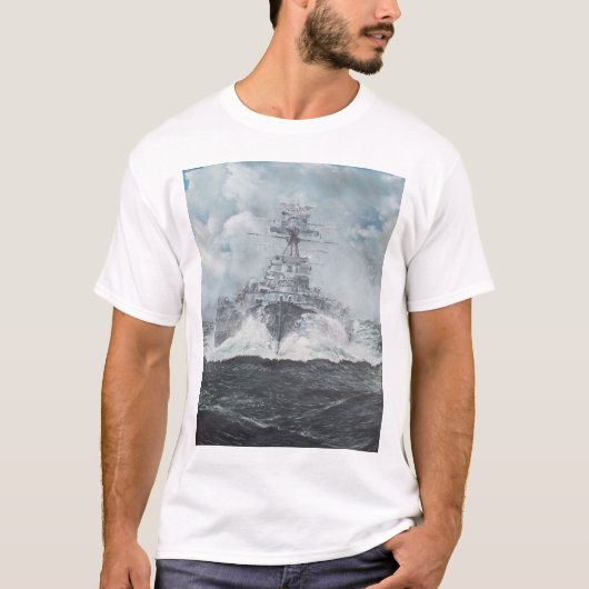 Haubenköpfe für Bismarck 23rdMay 1941. 2014 T-Shirt (Vorderseite)