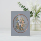 Haubenmeisen Postkarte (Stehend Vorderseite)